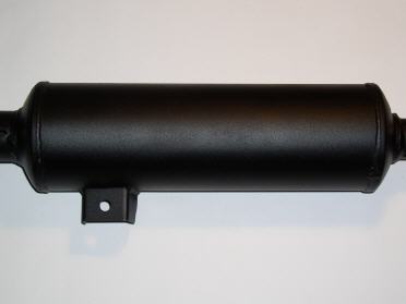 Schalldämpfer waagerecht L: 52 cm, I-Ø: 45/57 mm